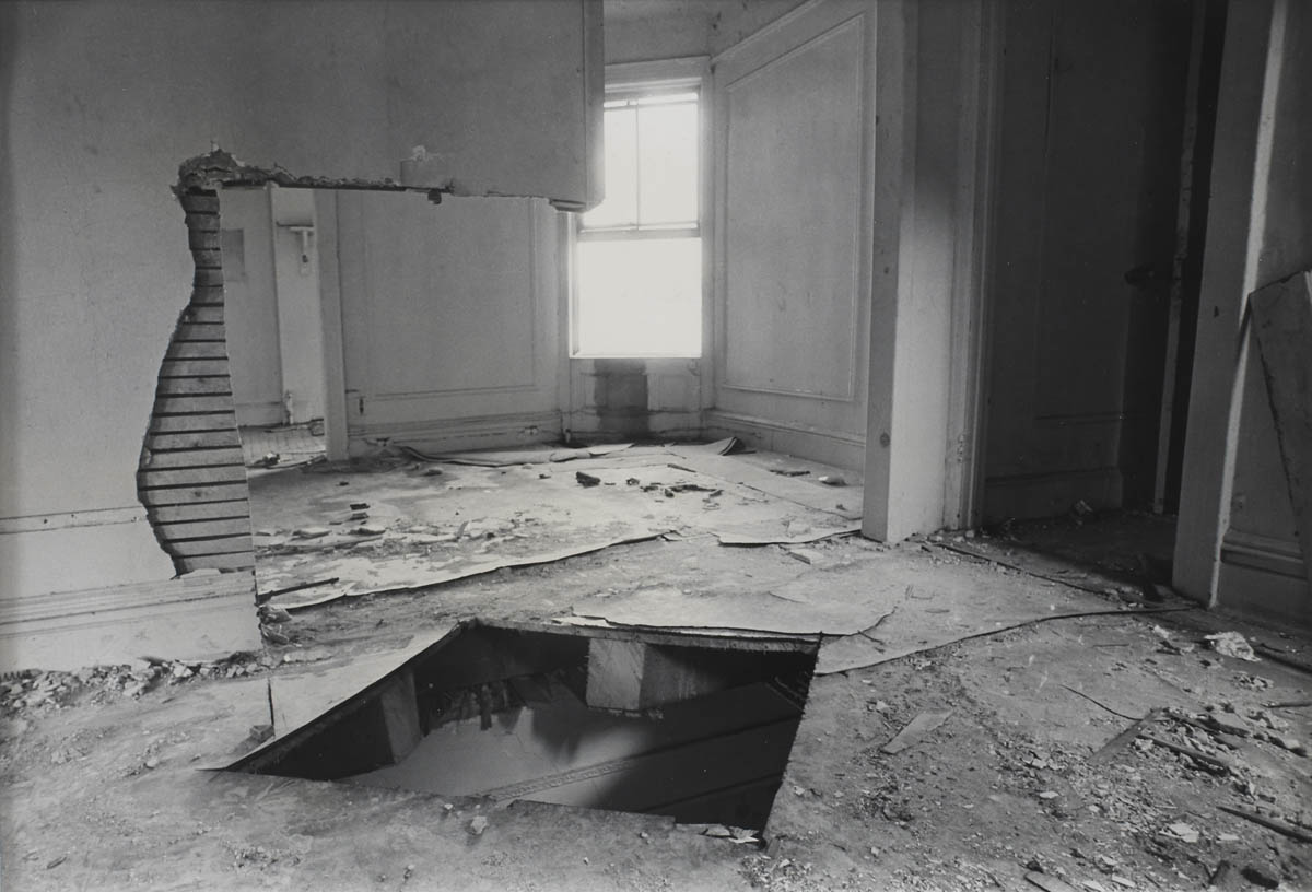 Gordon Matta-Clark in Jeu de Paume Paris