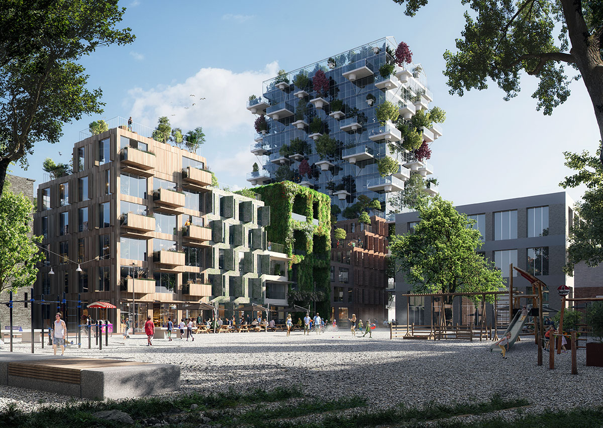 MVRDV designs ensemble of residential buildings with 