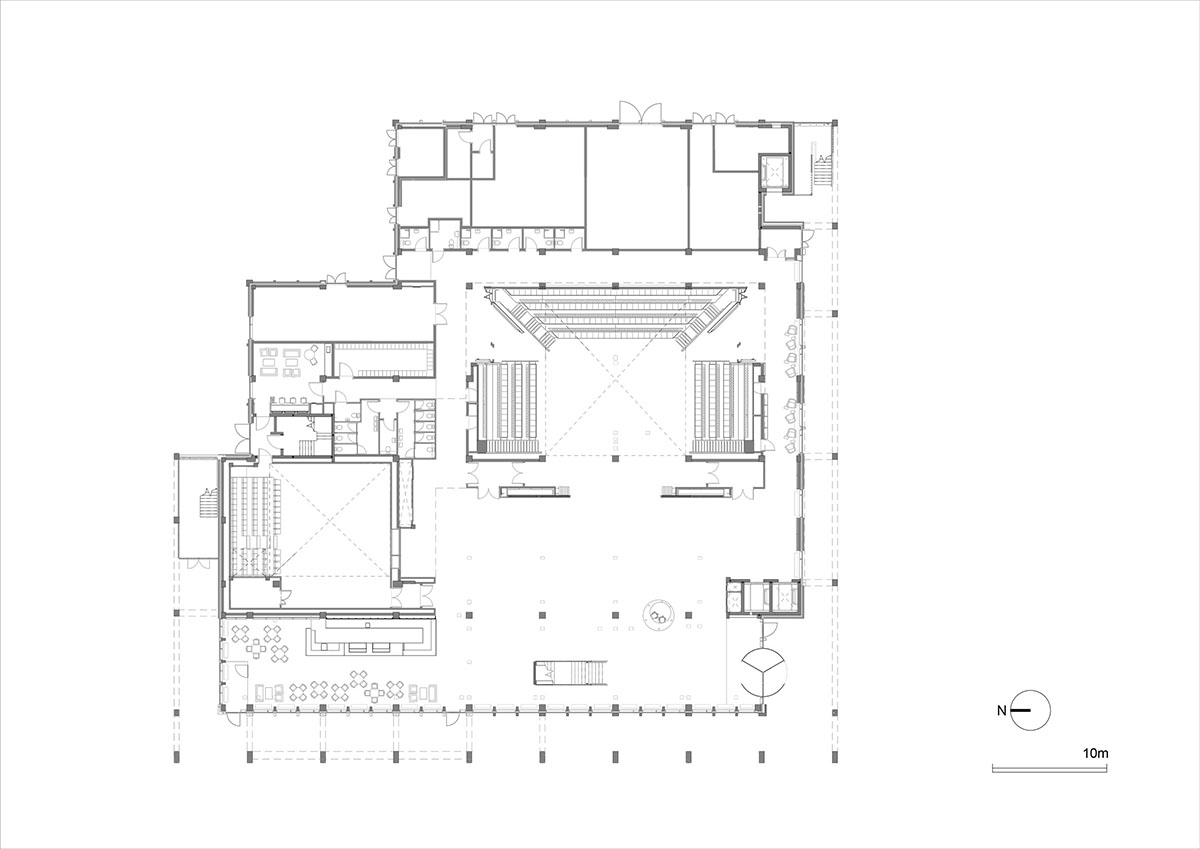Grafton Architects' colonnaded Town House acts as 