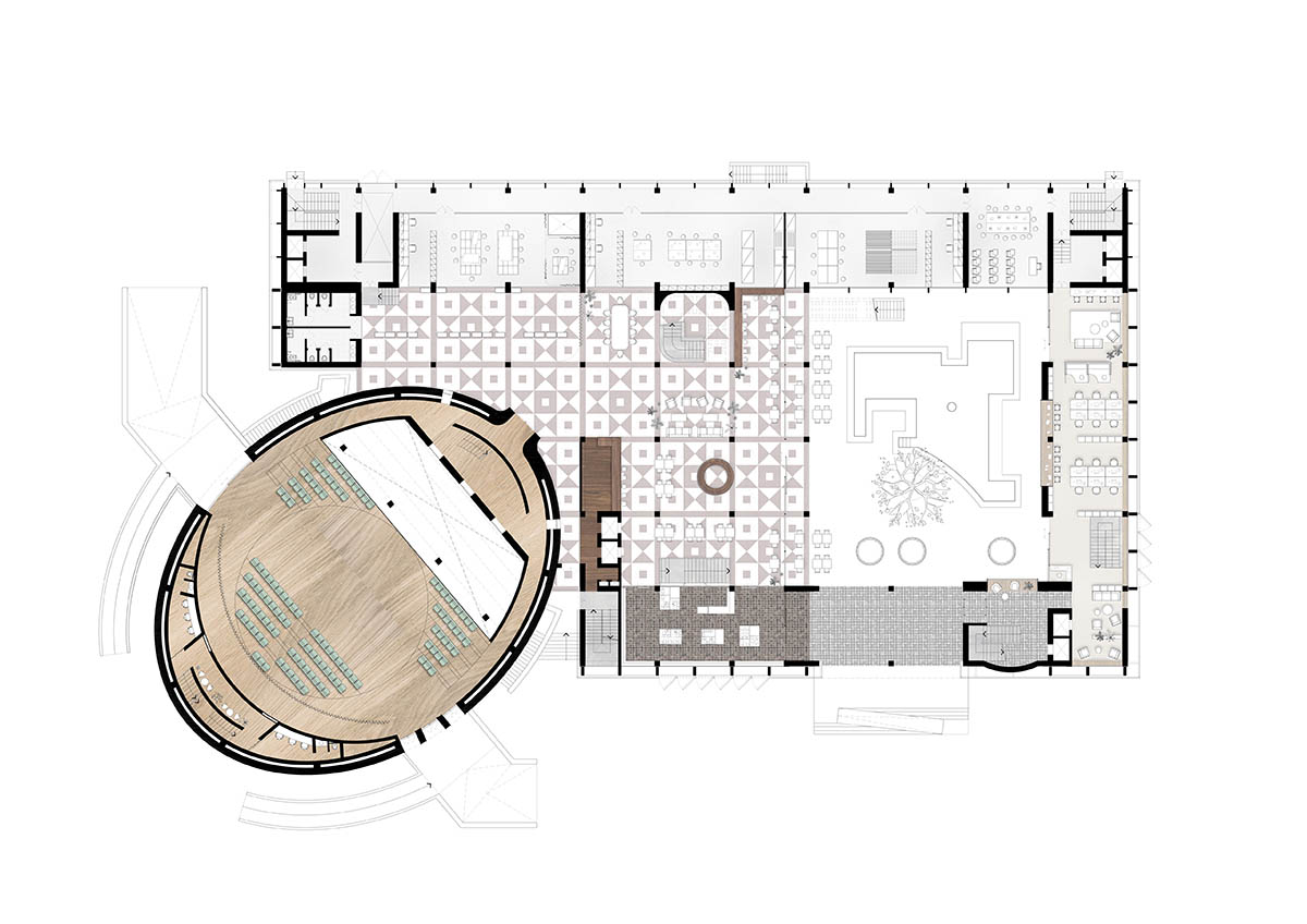 GRACE studio to renovate Uzbekistan's modernist building as a new art restoration center in Tashkent