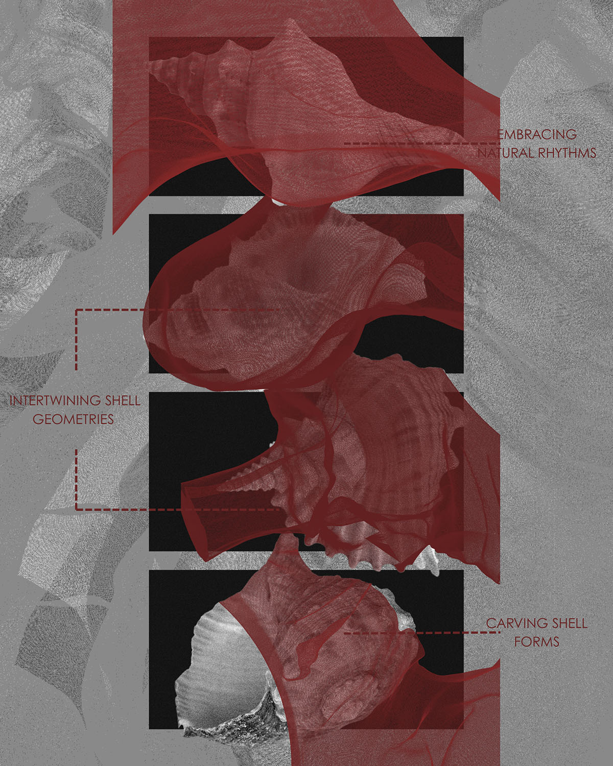 Badie Architects imagines Esca Playa restaurant as a continuous concrete shell in a desert 