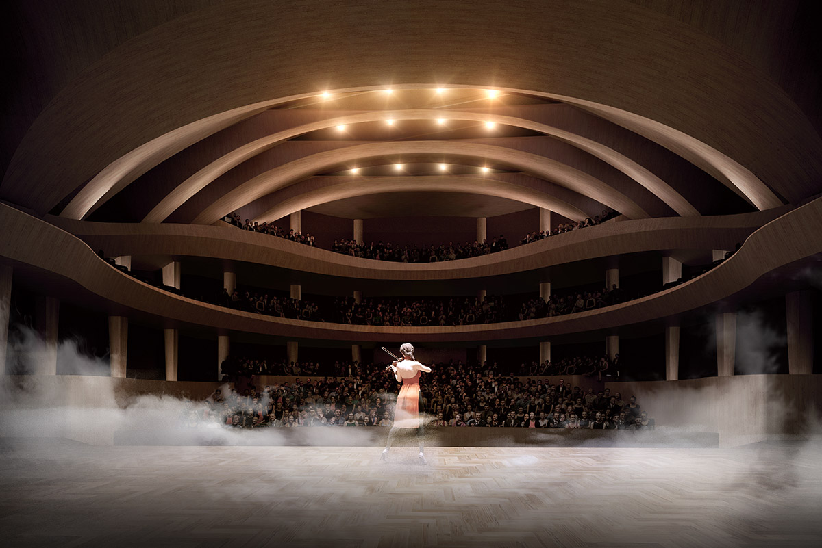 Kengo Kuma & Associates wins competition to design new Galiasgar Kamal Theatre in Russia