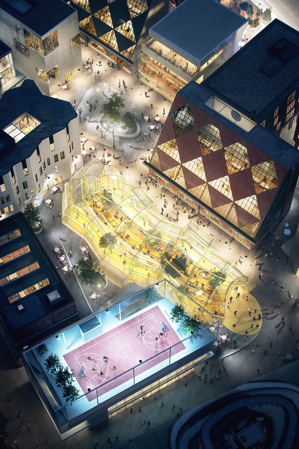 Design District reveals new images of designs for London's first purpose-built facilities