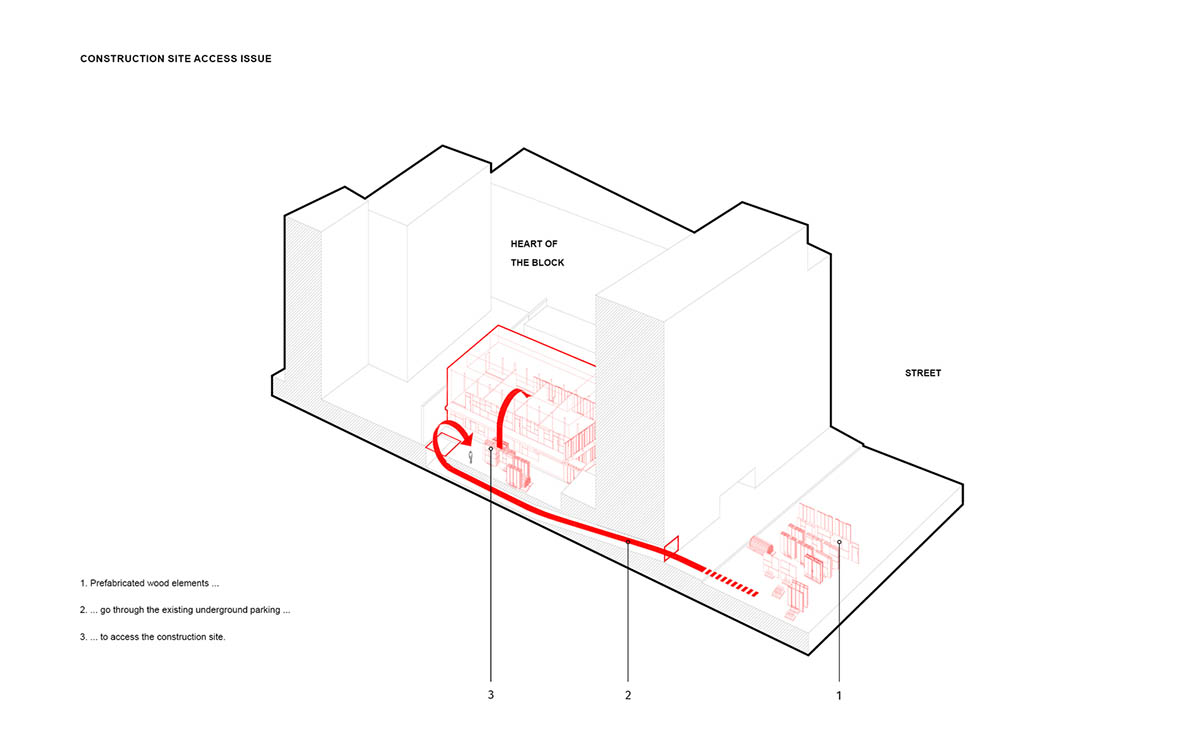 MARS Architectes completes wooden apartment block in Paris
