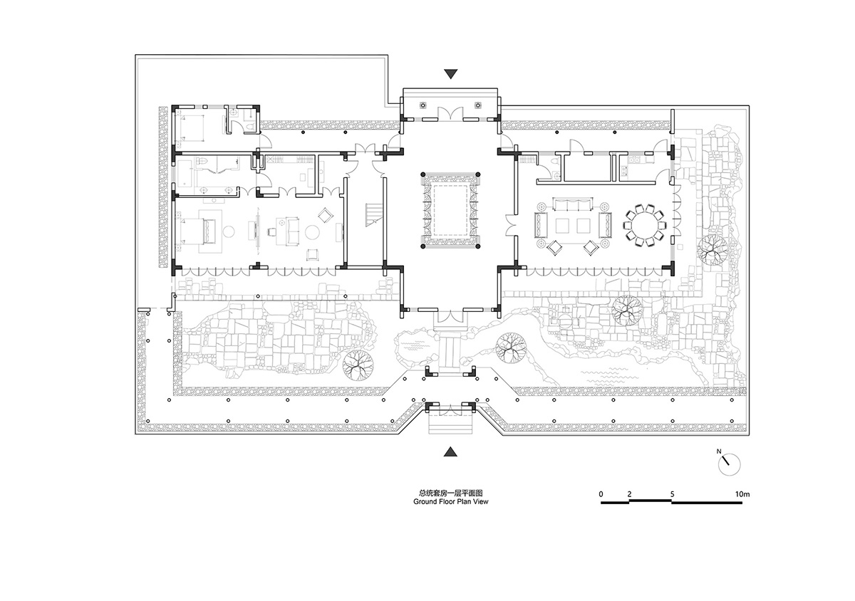 UAD renovates a hotel with dark grey materials addressing to the traditional heritage of South China