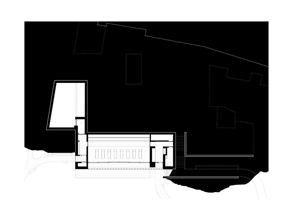 MacKay-Lyons Sweetapple Architects expands a concrete spa and thermal reserve in Quebec