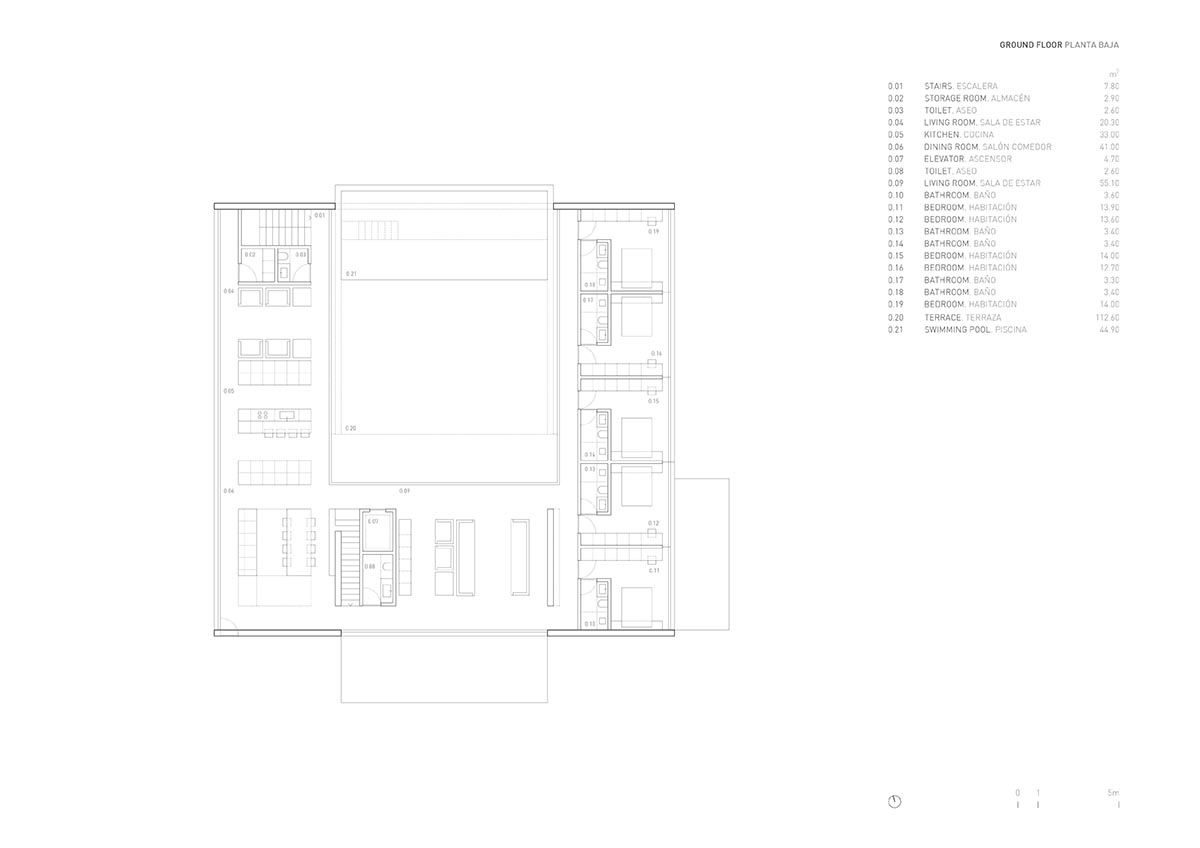 Fran Silvestre Arquitectos completes Compluvium House that references to ancient Roman domus