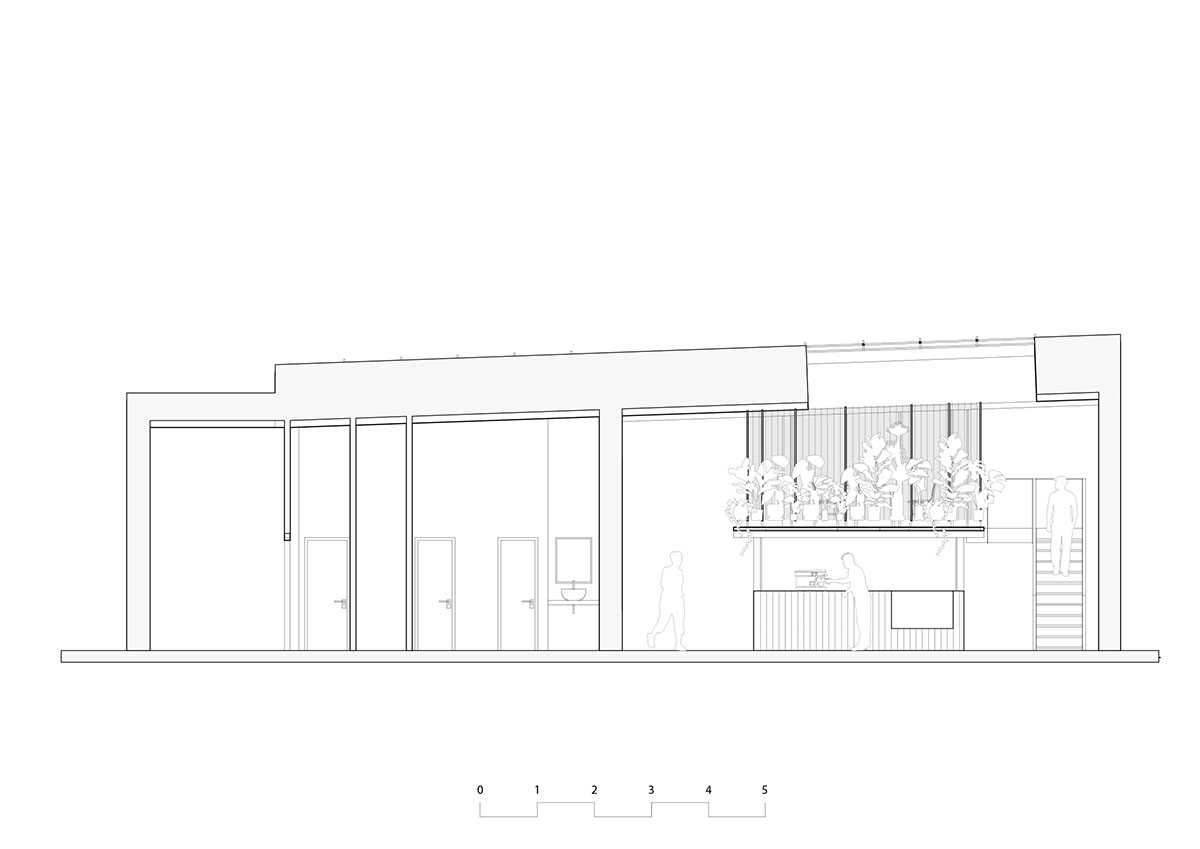 KOGAA crowns Prague's industrial coffee hub with additional working space filled with loop of plants