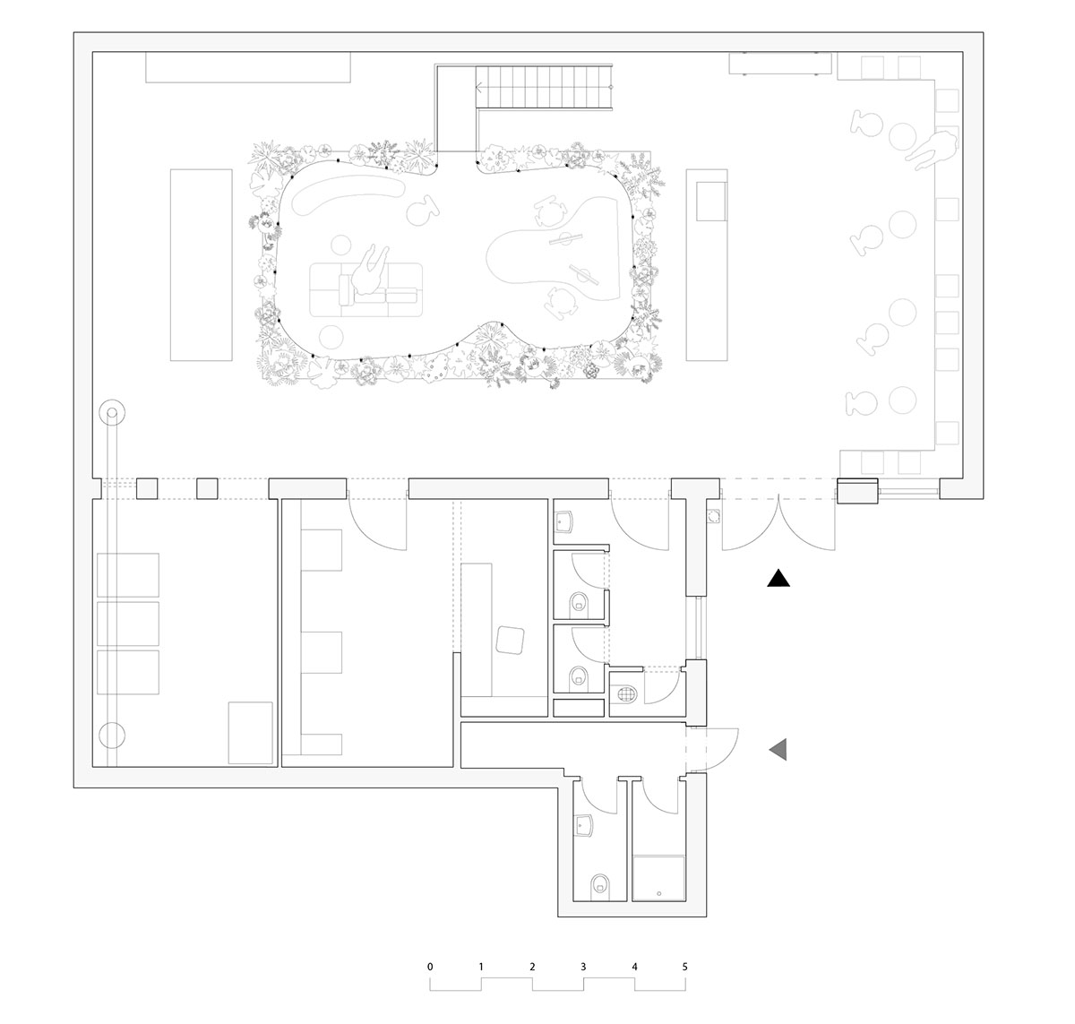 KOGAA crowns Prague's industrial coffee hub with additional working space filled with loop of plants
