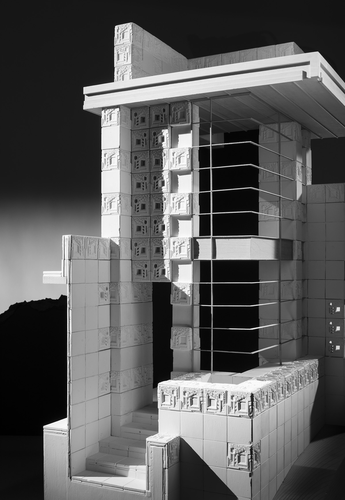 James Ewing photographs Columbia GSAPP’s Stagecraft exhibition as miniature drama of history