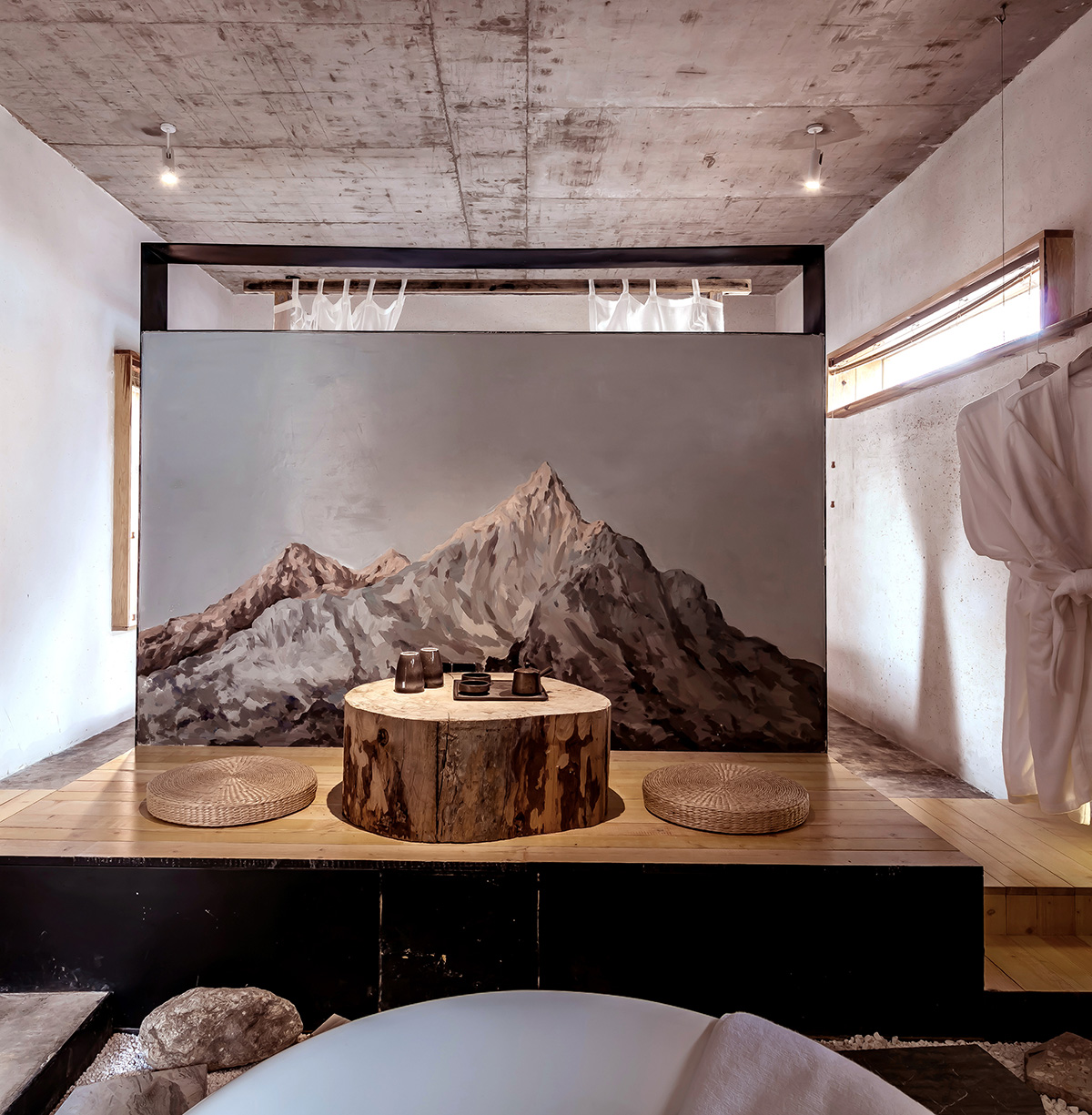 Yiduan Shanghai Interior Design uses Tibetan style with smooth transitions for a new homestay hotel