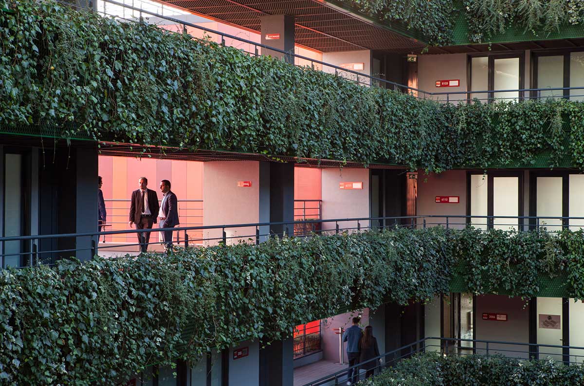 NSMH designs lego-like facade for Gurallar Business Center