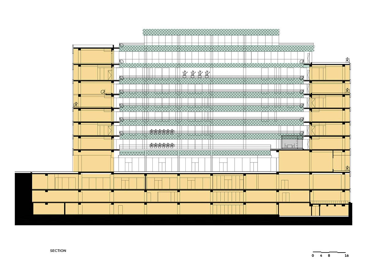 NSMH designs lego-like facade for Gurallar Business Center