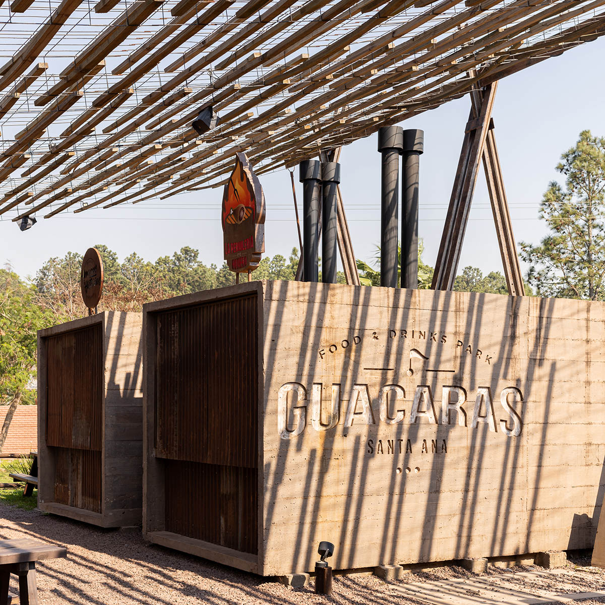 ODB Arquitectos completes Guácaras Food and Drinks Park in Argentina 