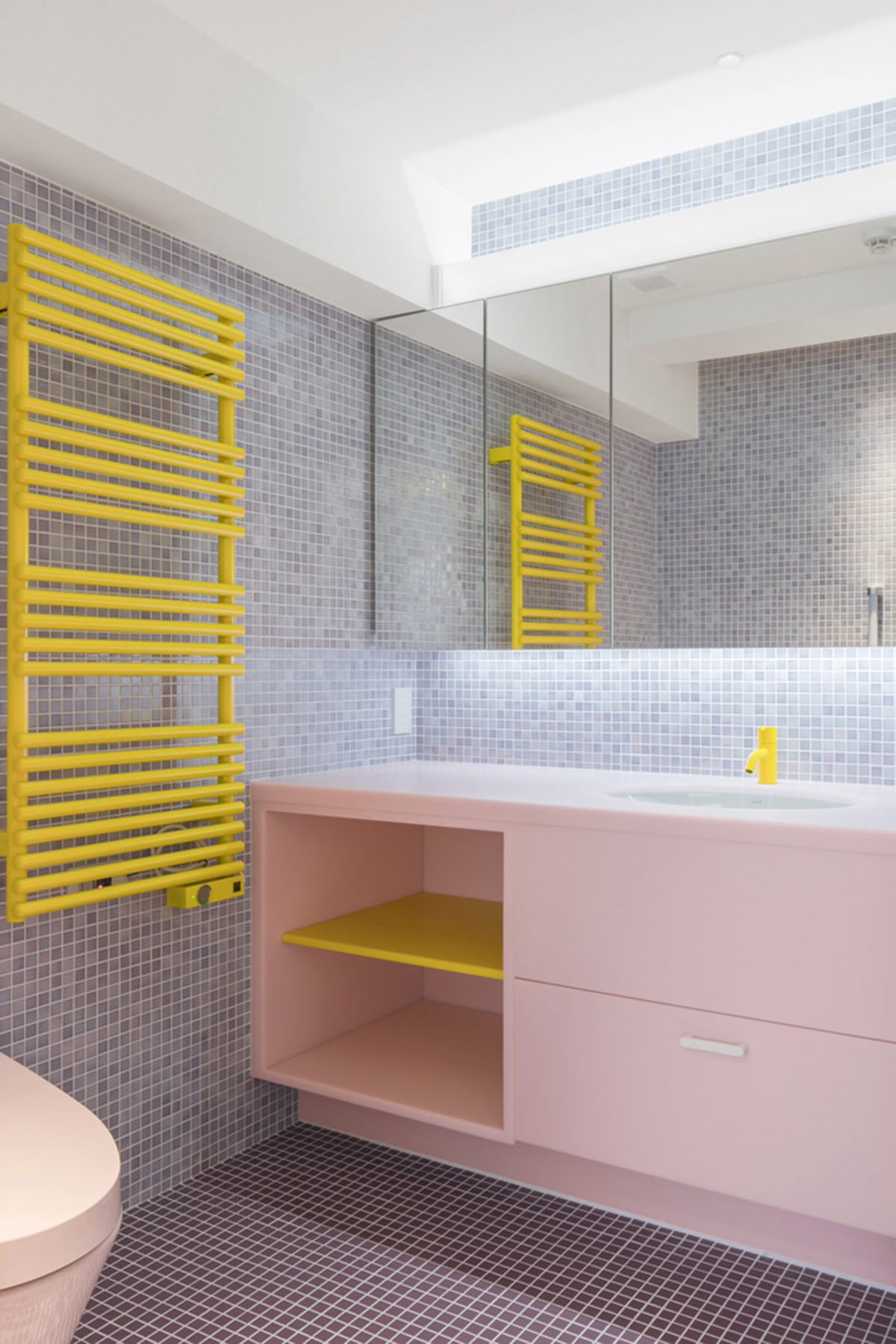 Adam Nathaniel Furman creates toy-like apartment interior from a palette of pastel colours in Tokyo