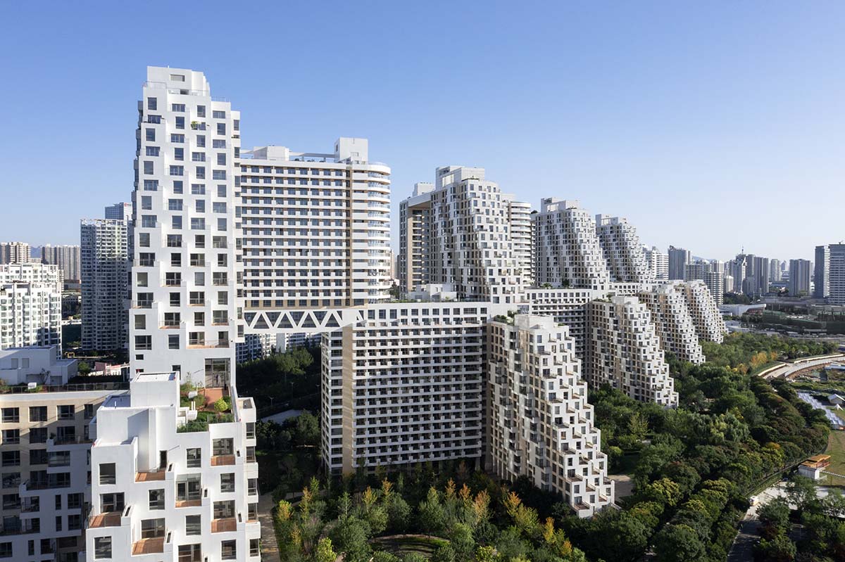 Safdie Architects completes the second phase of Habitat Qinhuangdao in Qinhuangdao, China 