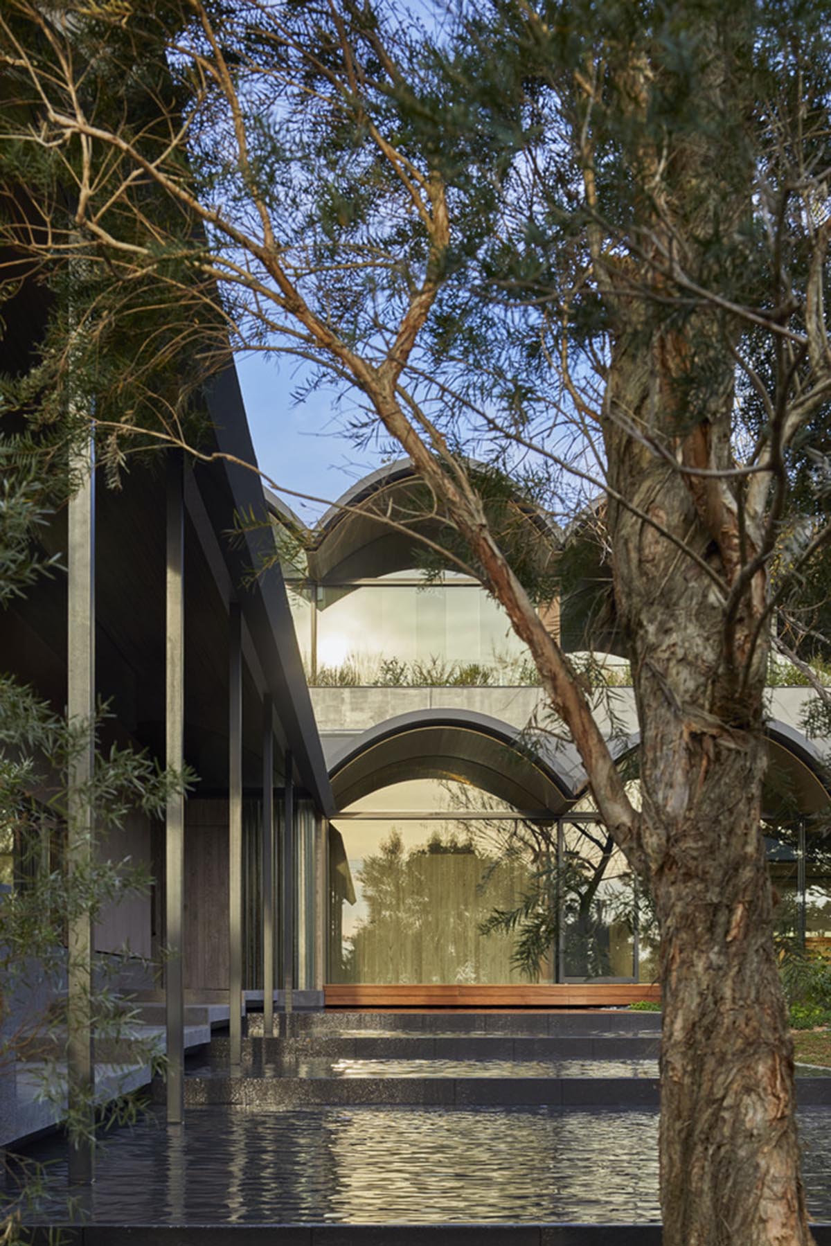 Hiroshi Nakamura & NAP creates barrel-vaulted roofs to offer ample interior space in Japan