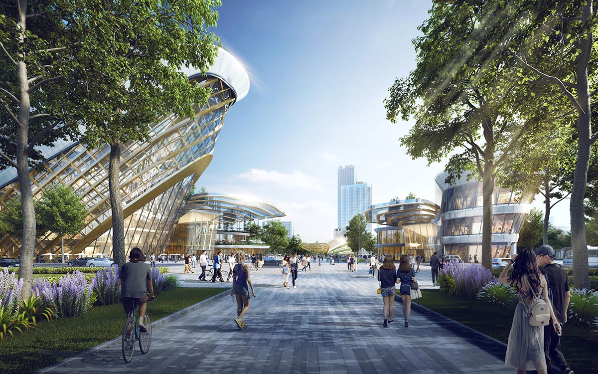 Shigeru Ban, Ole Scheeren and Adrian Cheng to create a new art and cultural destination in Hangzhou