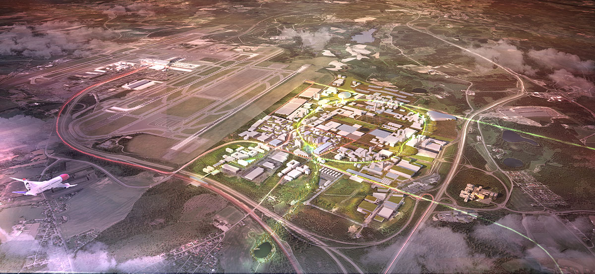 Haptic Architects and Nordic to design Europe's most digitalised airport city in Oslo