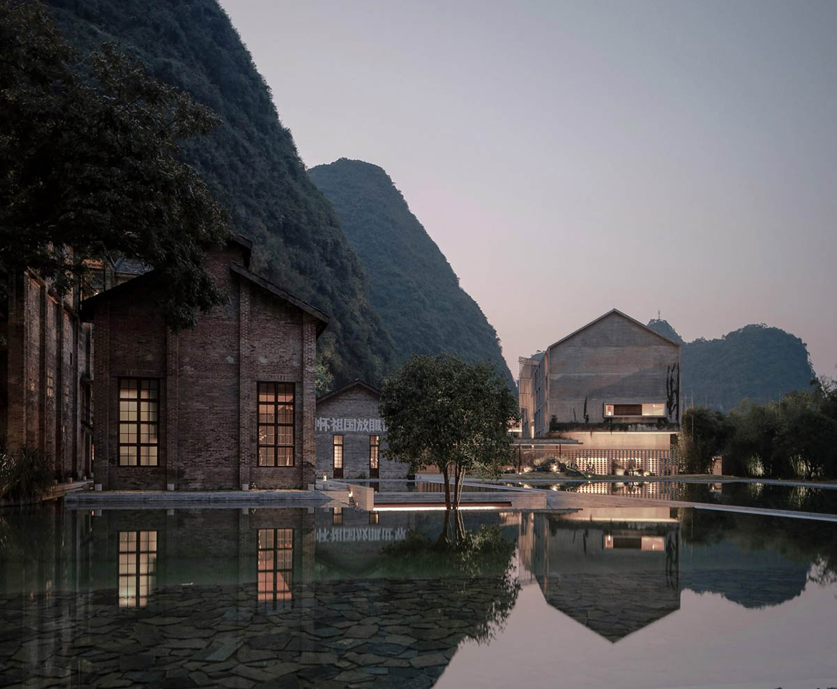Vector Architects transforms old disused sugar mill into a hotel in China