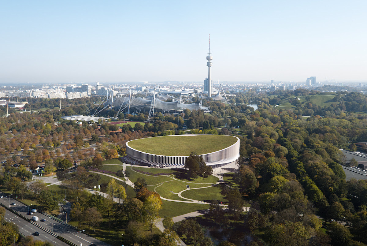 3XN unveils design for a multipurpose sports arena in Munich