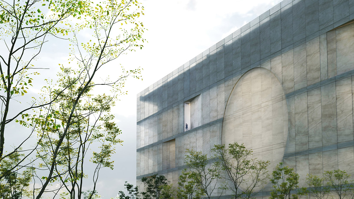 STLarchitects unveils its competition entry for Gwangjiu Korea Library in South Korea