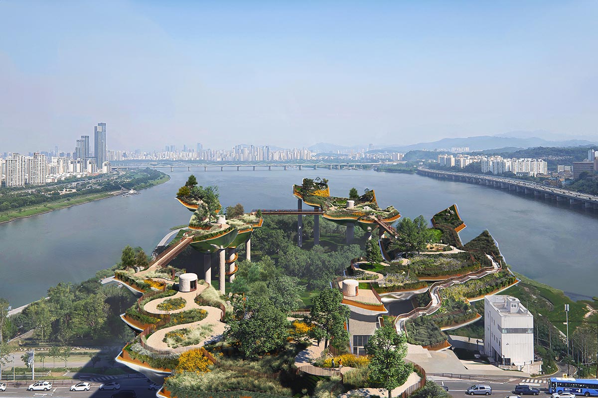 Heatherwick Studio reimagines Seoul’s Nodeul Island with