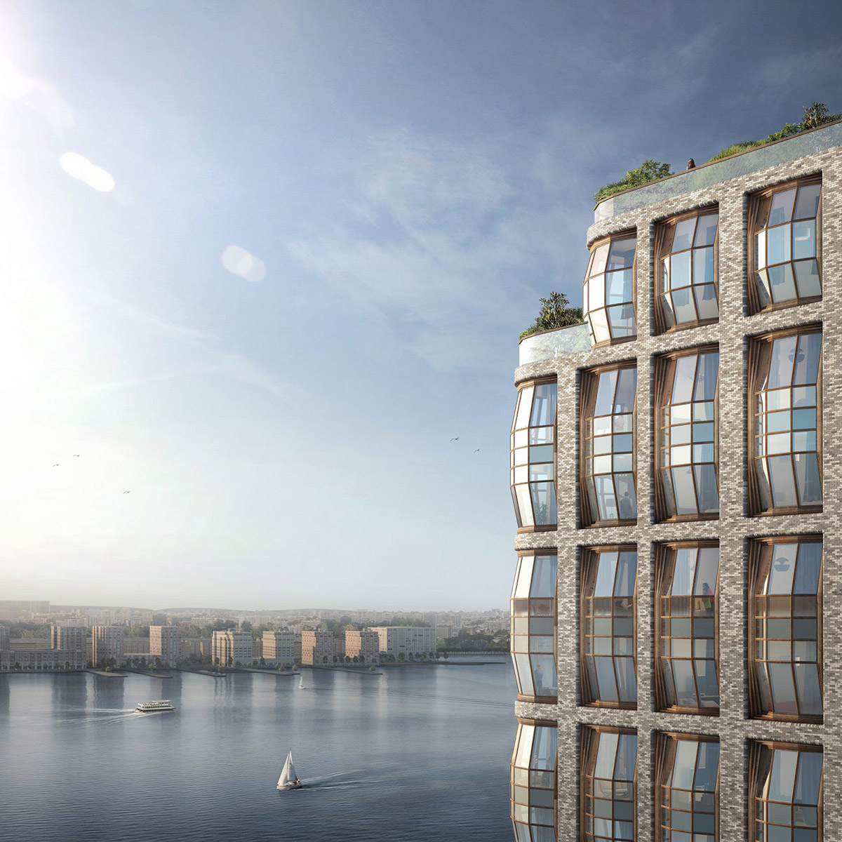 Heatherwick Studio unveils plans for New York's new residential towers with bursting windows