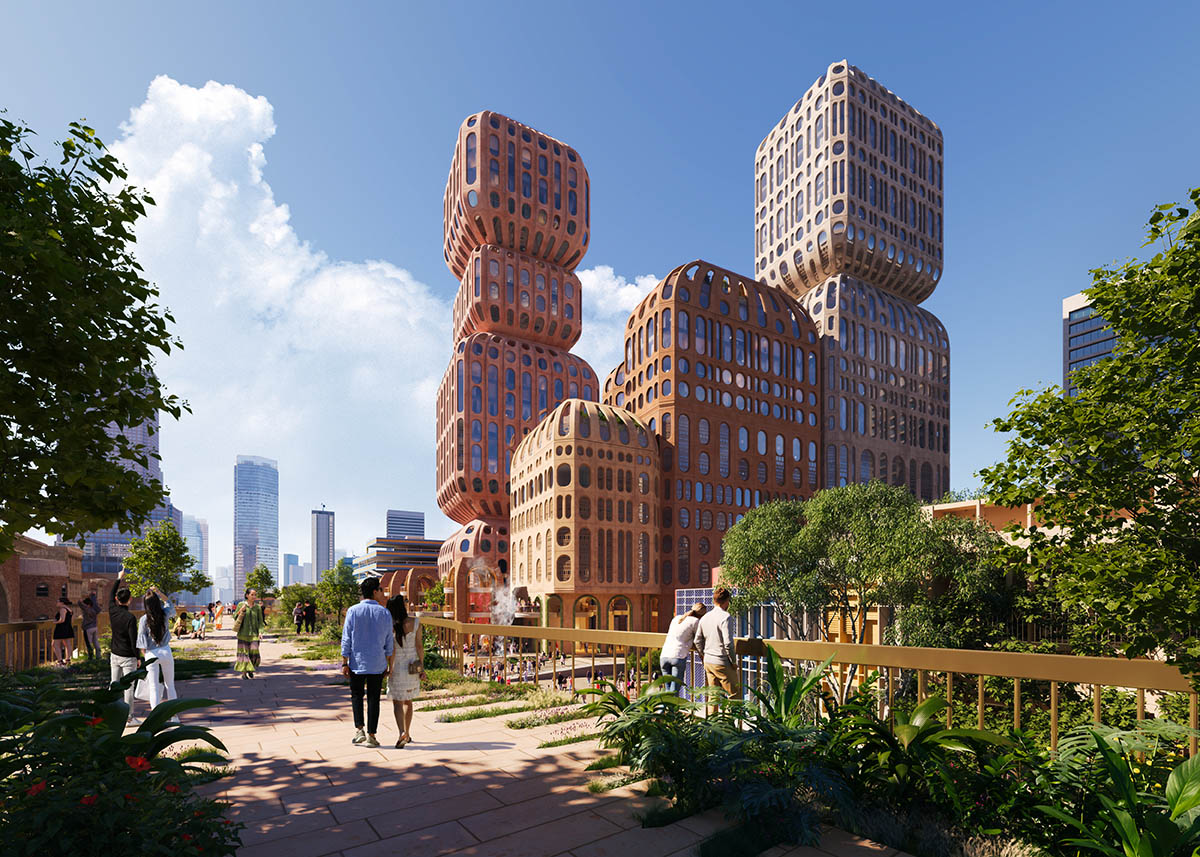 Heatherwick Studio unveils design for lantern-inspired towers in Thailand