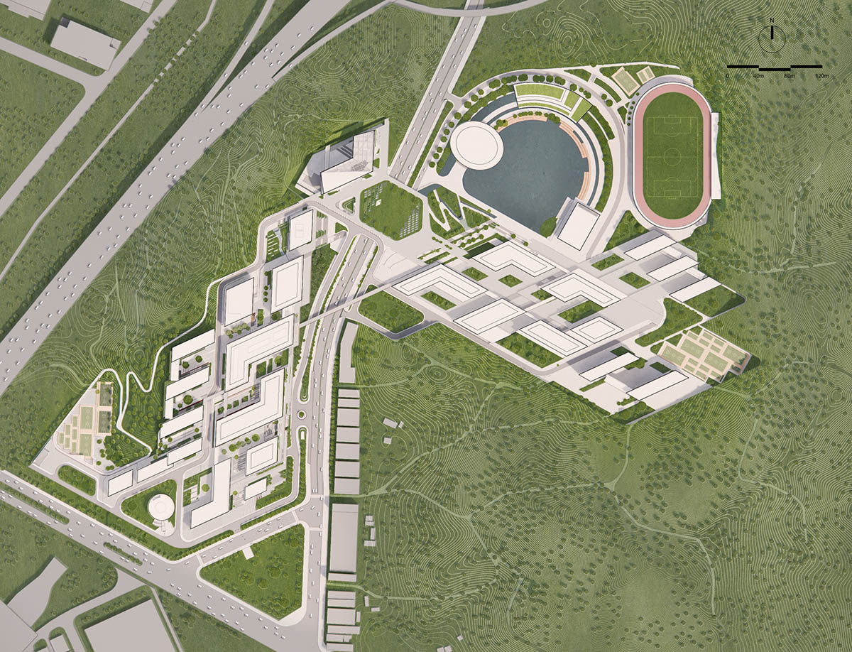 Construction begins on HENN-designed City University of Hong Kong in Dongguan