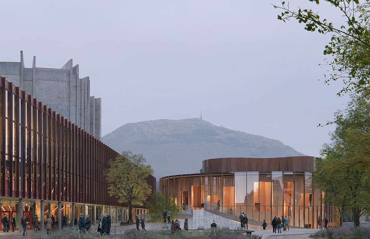 Henning Larsen selected to design New Arts Center in Bergen, Norway