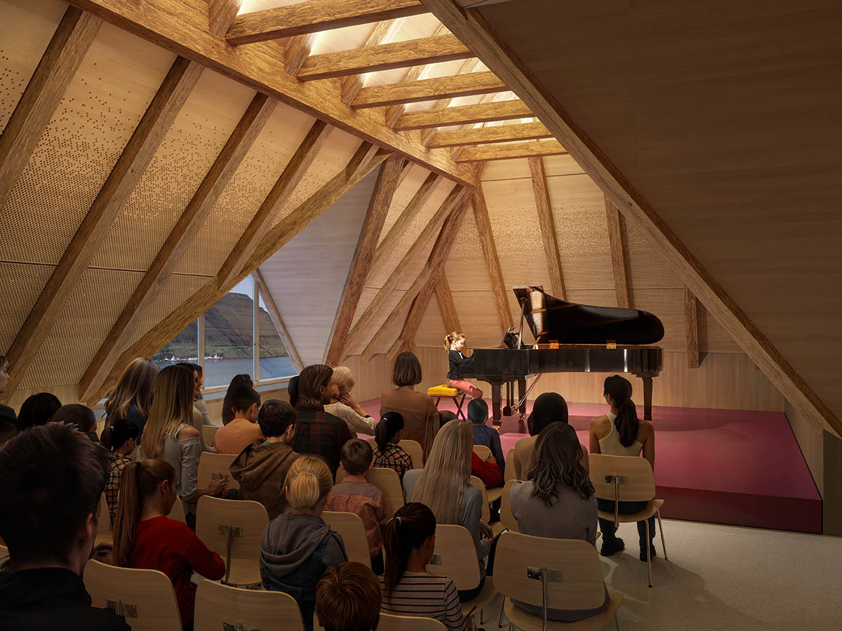 Henning Larsen converts 1950s school into a learning village in Faroese landscape