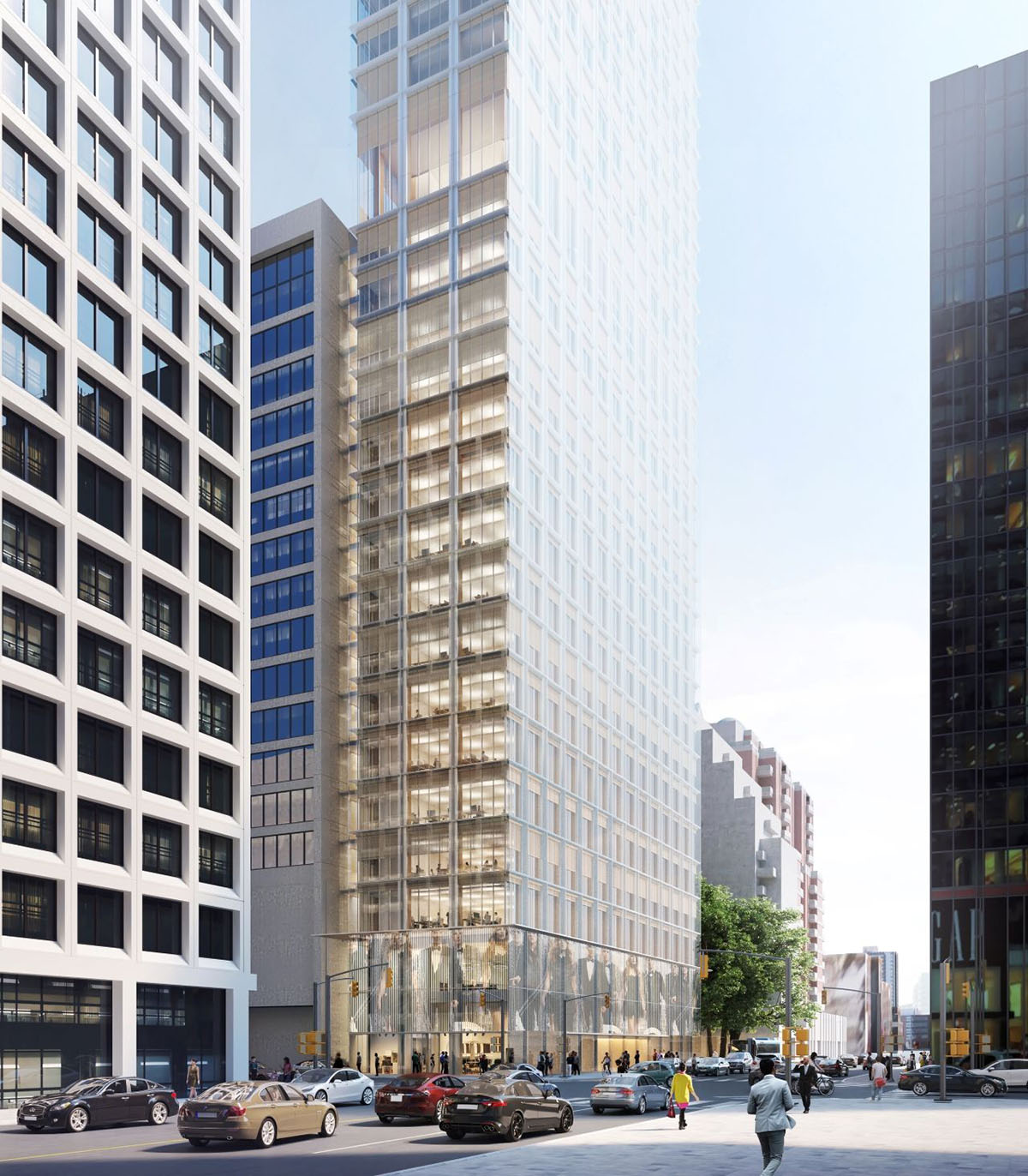 Herzog & de Meuron and Quadrangle add slender mixed-use skyscraper to Toronto's skyline