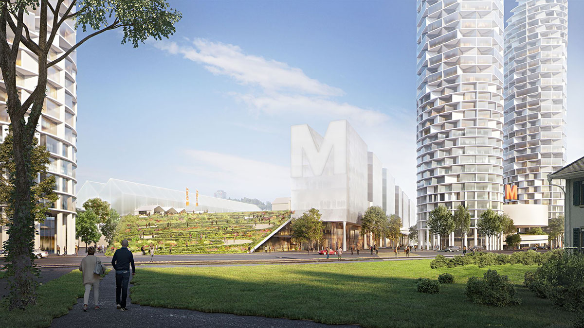 Herzog & de Meuron wins competition to design masterplan for Basel's Nordspitze area