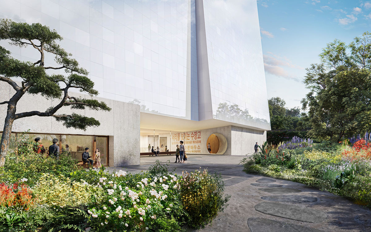 Herzog & de Meuron wins competition to design Seoripul Open Art Storage in Seoul, South Korea