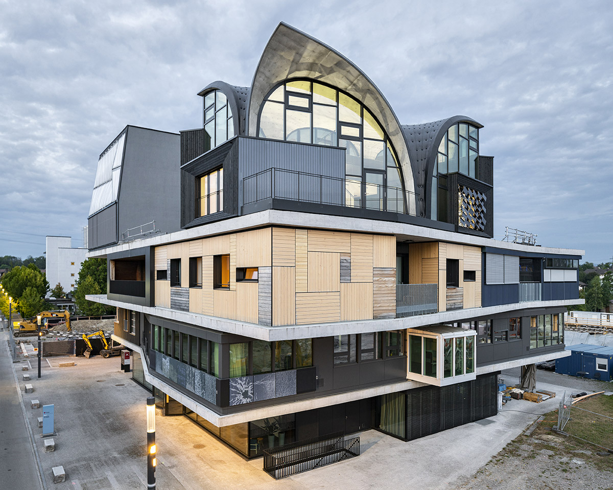 NEST HiLo, exploring futuristic construction methods, opened in Duebendorf, Switzerland
