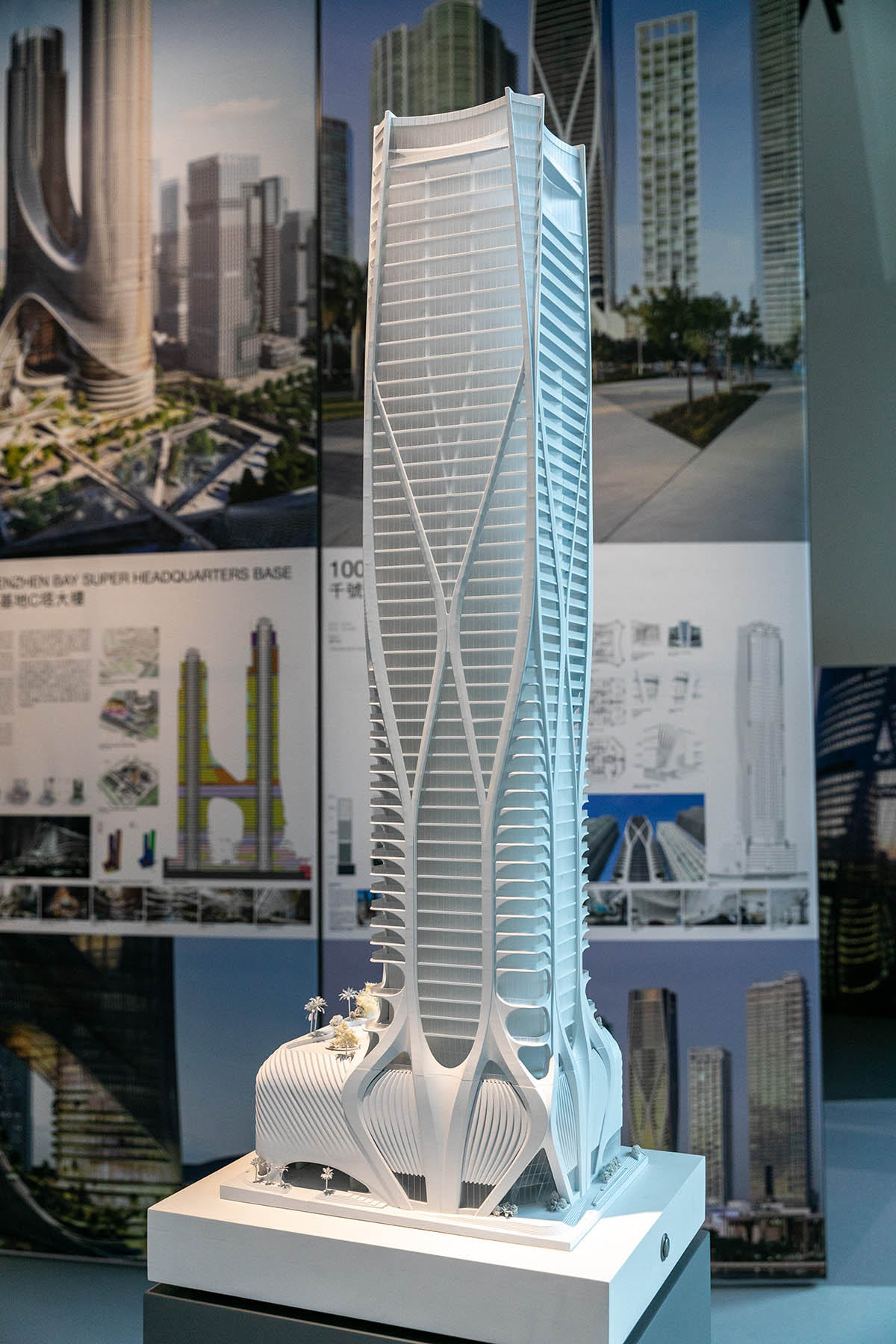 Zaha Hadid Architects' Vertical Urbanism exhibition at Hong Kong Design Institute now online 