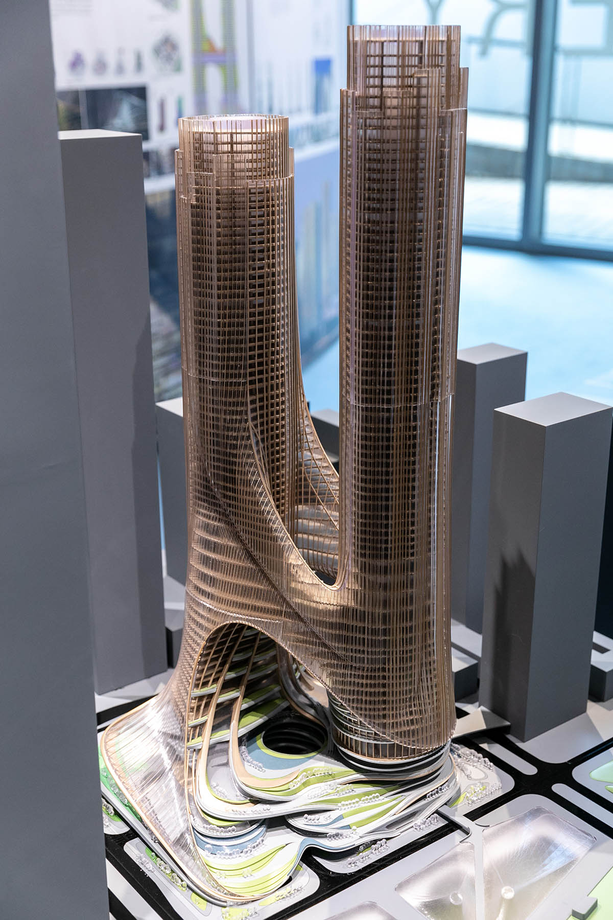 Zaha Hadid Architects' Vertical Urbanism exhibition at Hong Kong Design Institute now online 