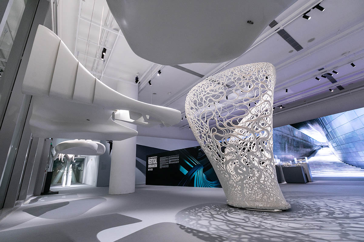 Zaha Hadid Architects' Vertical Urbanism exhibition at Hong Kong Design Institute now online 