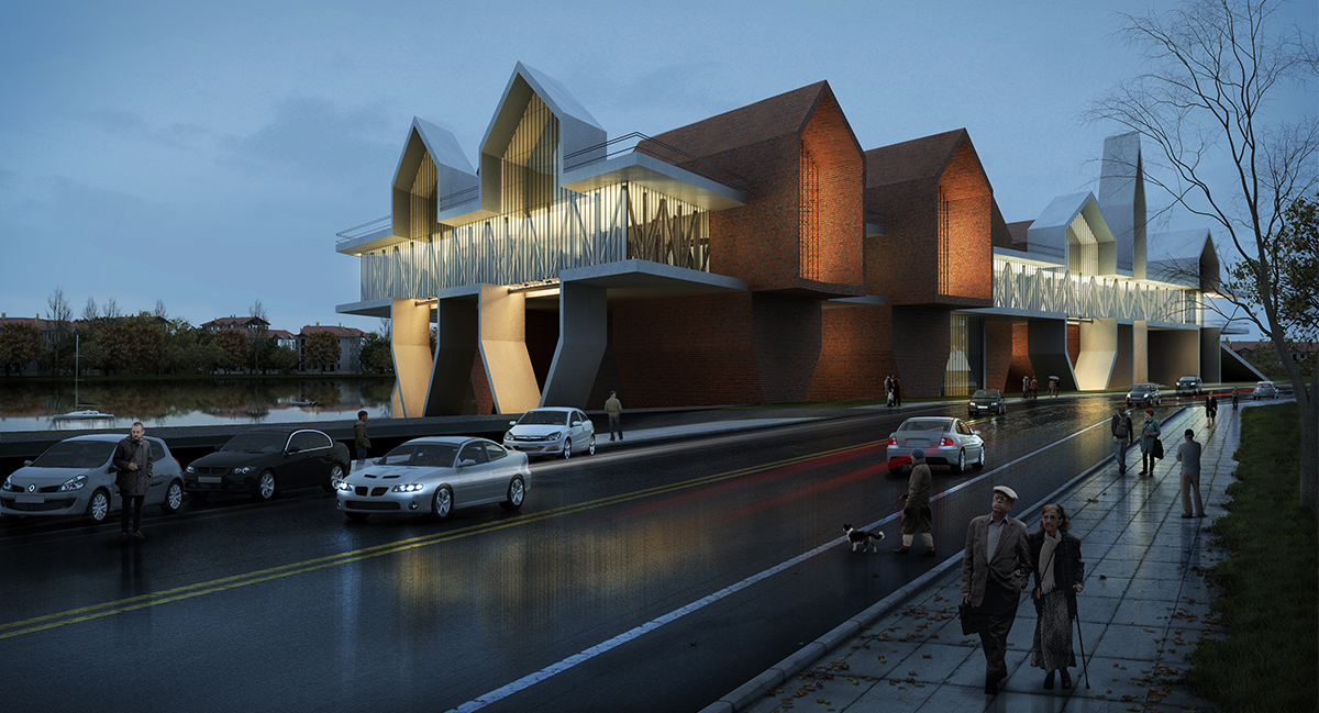 Kaunas M.K. Ciurlionis Concert Center Design
