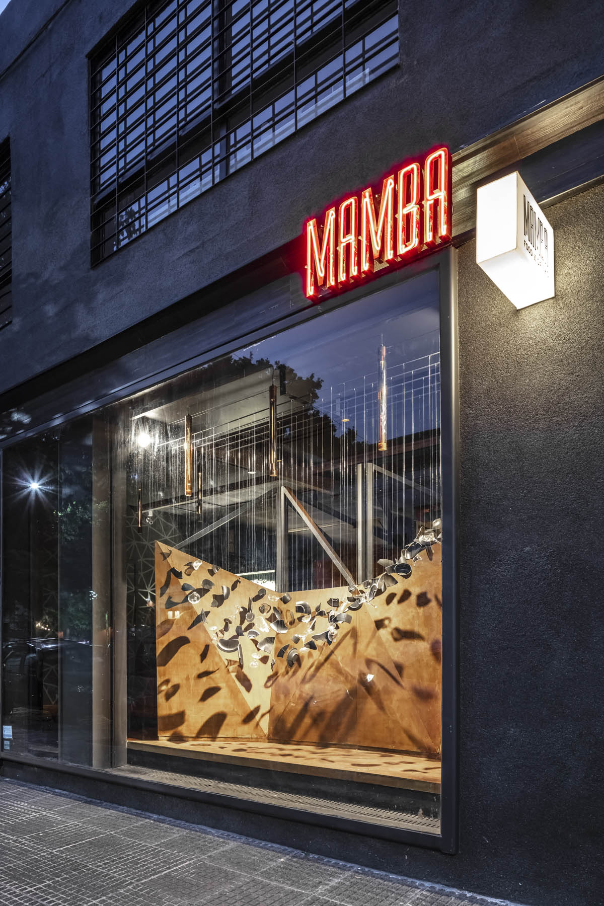 Hitzig Militello Arquitectos creates abstract landscape in the interior of Mamba Bar in Buenos Aires