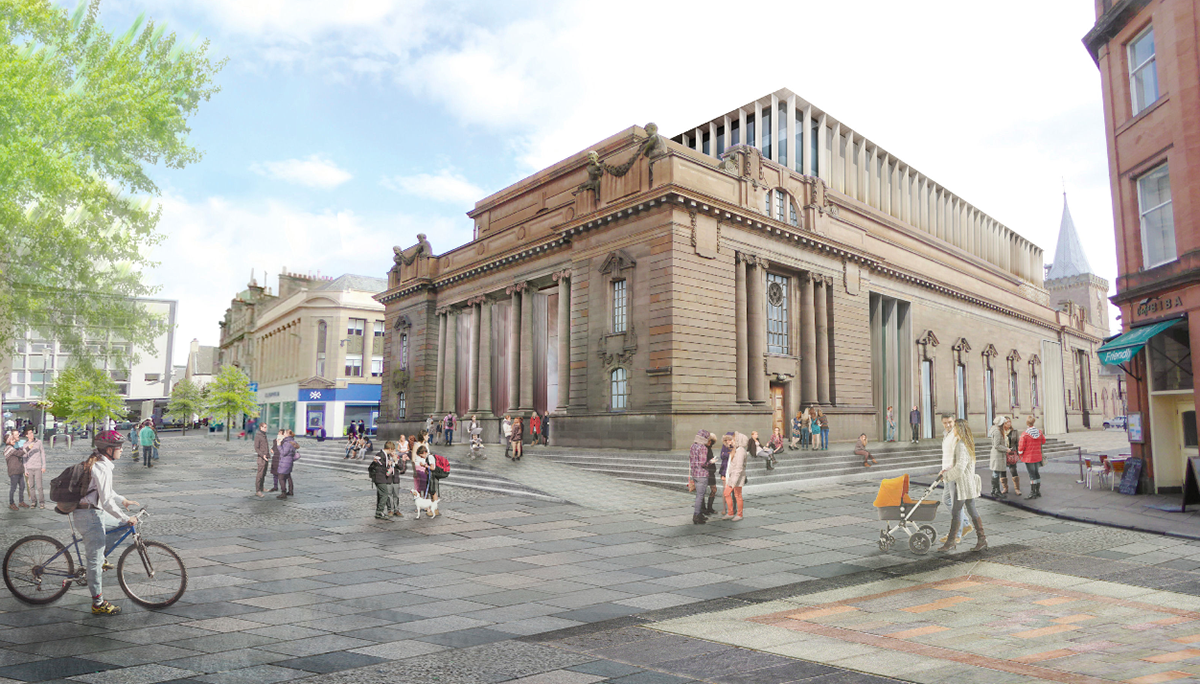 Five shortlisted projects revealed for Perth City Hall competition