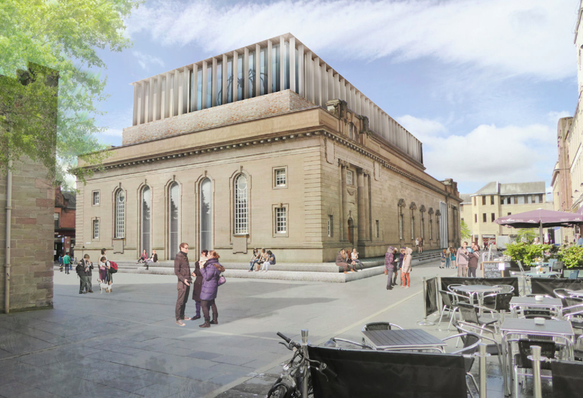 Five shortlisted projects revealed for Perth City Hall competition