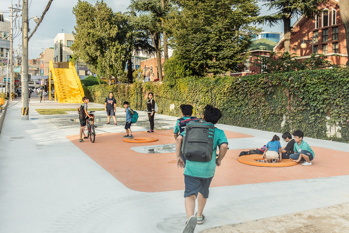 MVRDV designs urban splash in Gwangju to become a social catalyst for public spaces