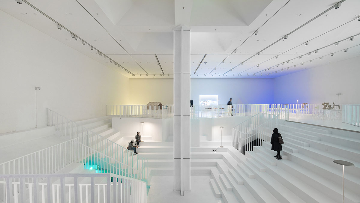 MVRDV completes labyrinth-like exhibition space with colour-coded rooms in Design Society Shenzhen