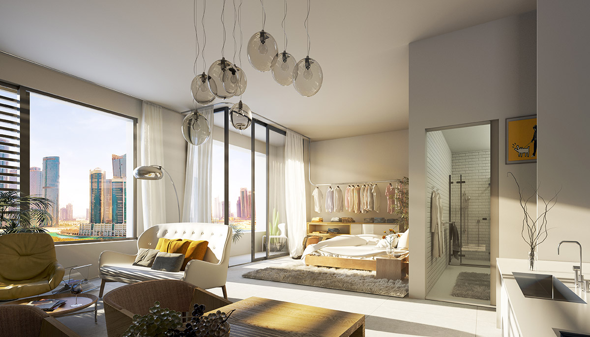 MVRDV's first project in UAE will feature seven pixelated towers with a central plaza by BIG