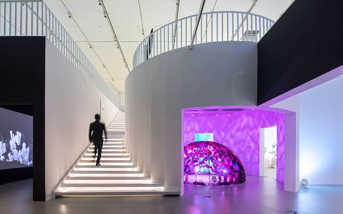 MVRDV completes labyrinth-like exhibition space with colour-coded rooms in Design Society Shenzhen