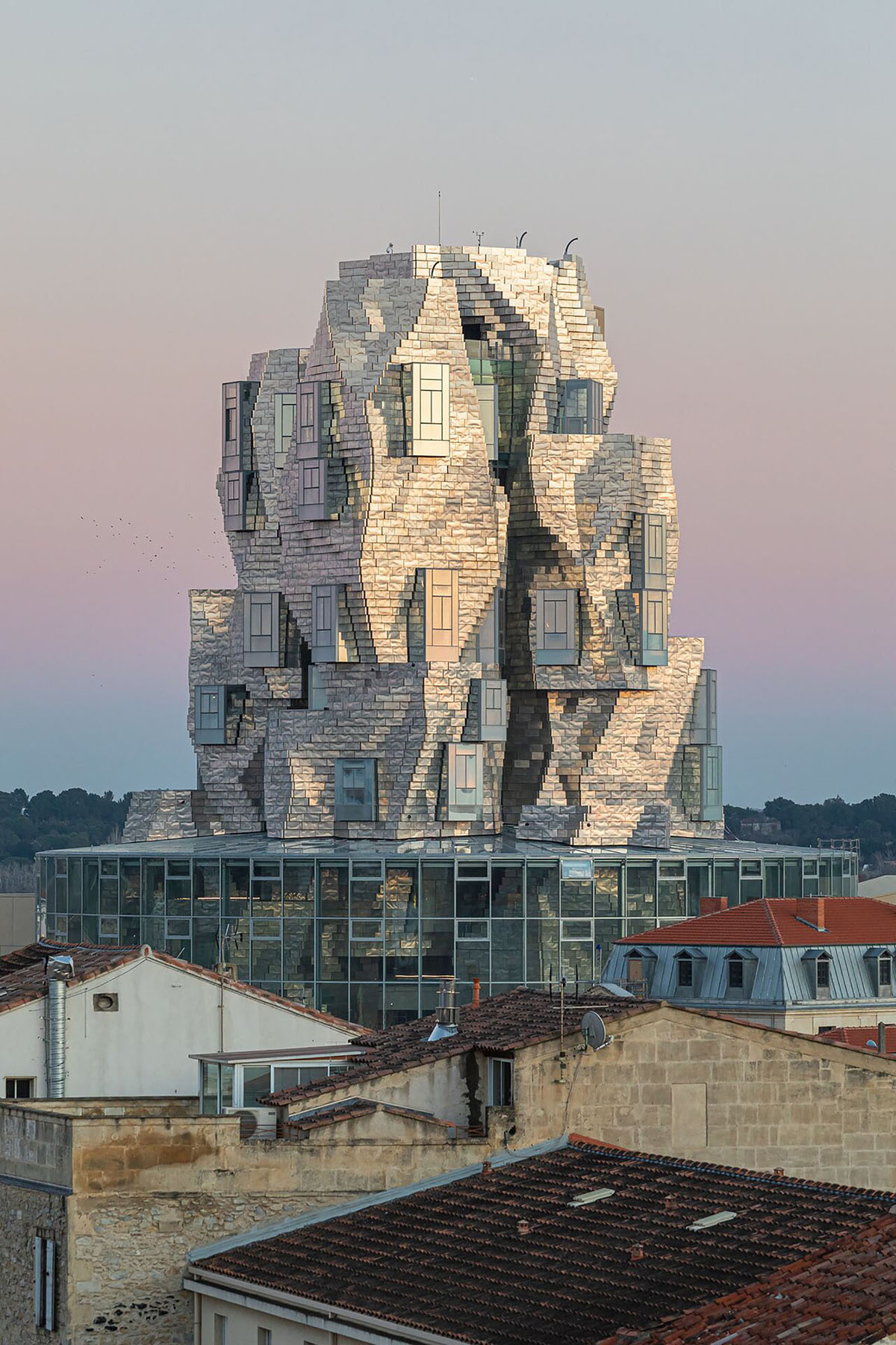 Frank Gehry's Shimmering The Tower Opens At Luma Arles Campus In France