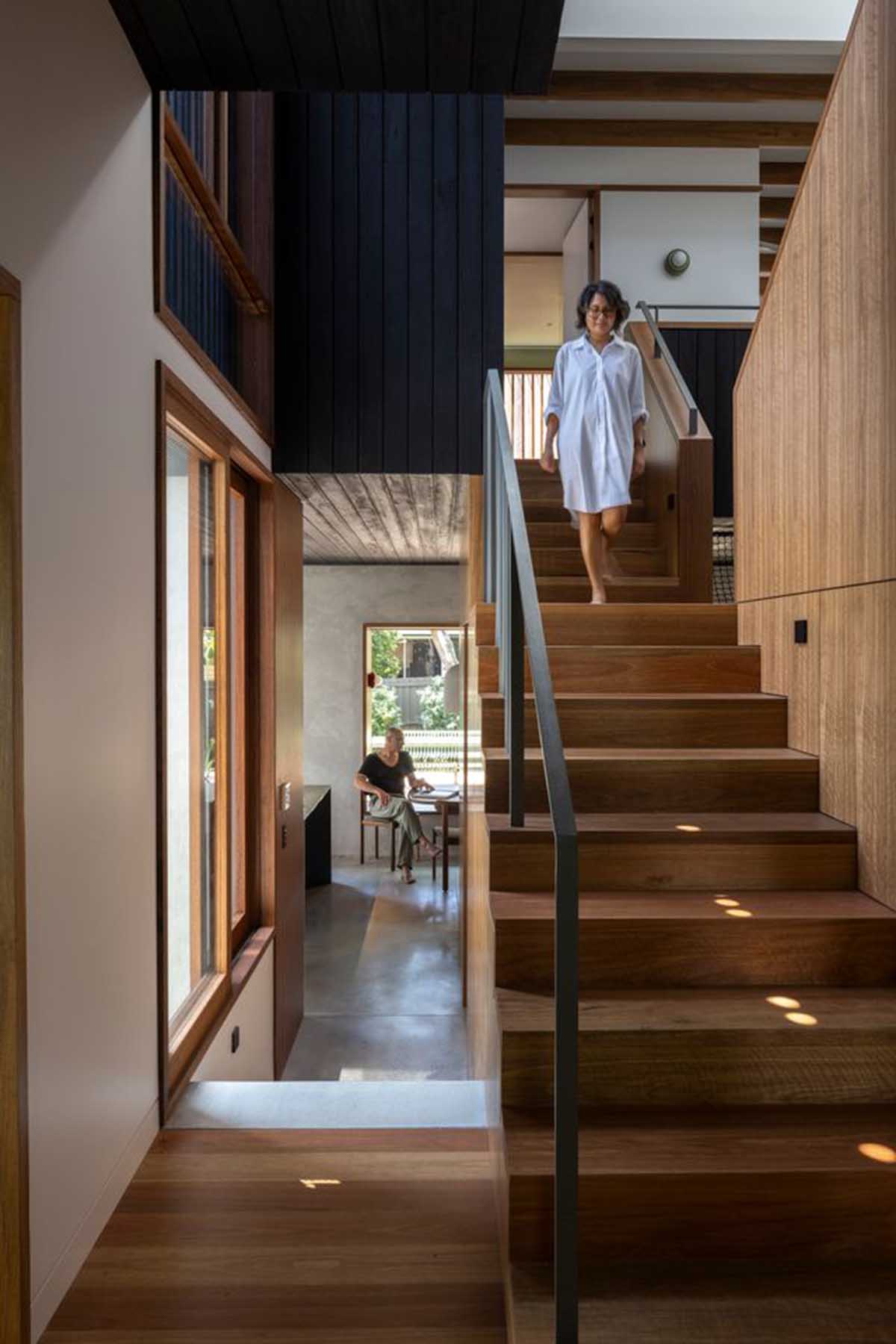 A staircase that brings the family together by Sam Crawford Architects