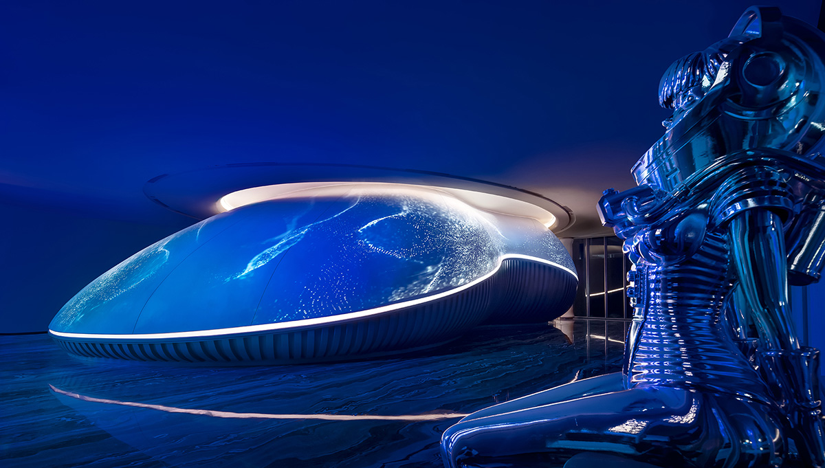 T.K. Chu Design completes Sales Center of Poly F.S. Skyline Garden in Guangzhou, China